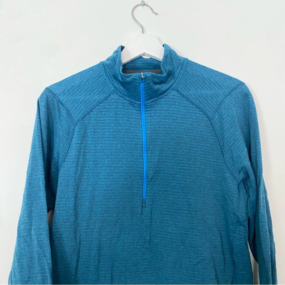 Patagonia Capilene Thermal Weight Zip Neck Sweater 43657 Blue Men's Size Medium